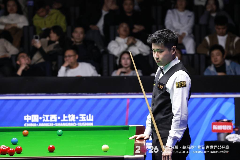 皇冠信用盘是什么意思
_斯诺克世界公开赛赵心童出局 八强中吴宜泽成东道主独苗